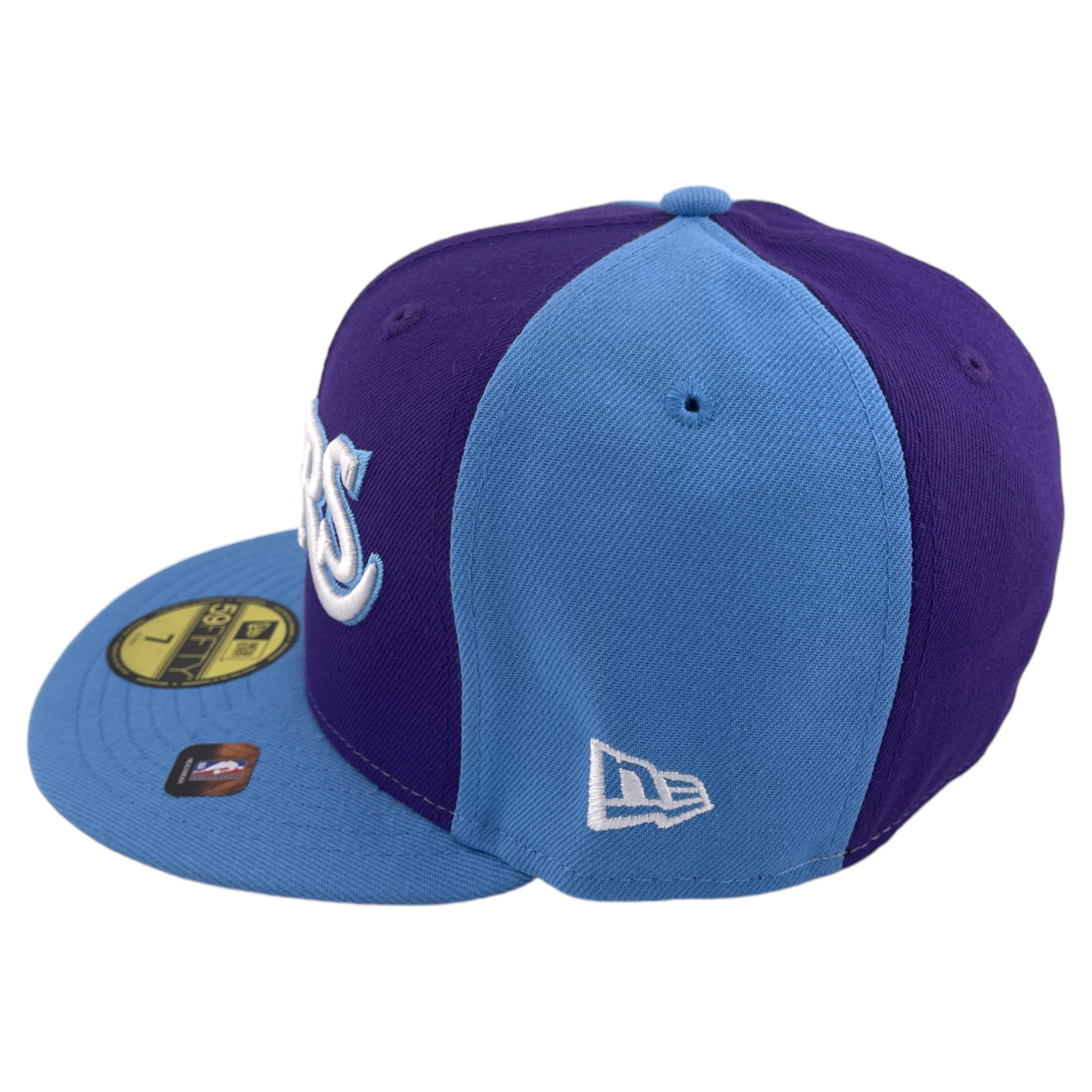 New Era Los Angeles Lakers City Edition Purple/Blue Grey UV 59Fifty Fitted Hat Cap