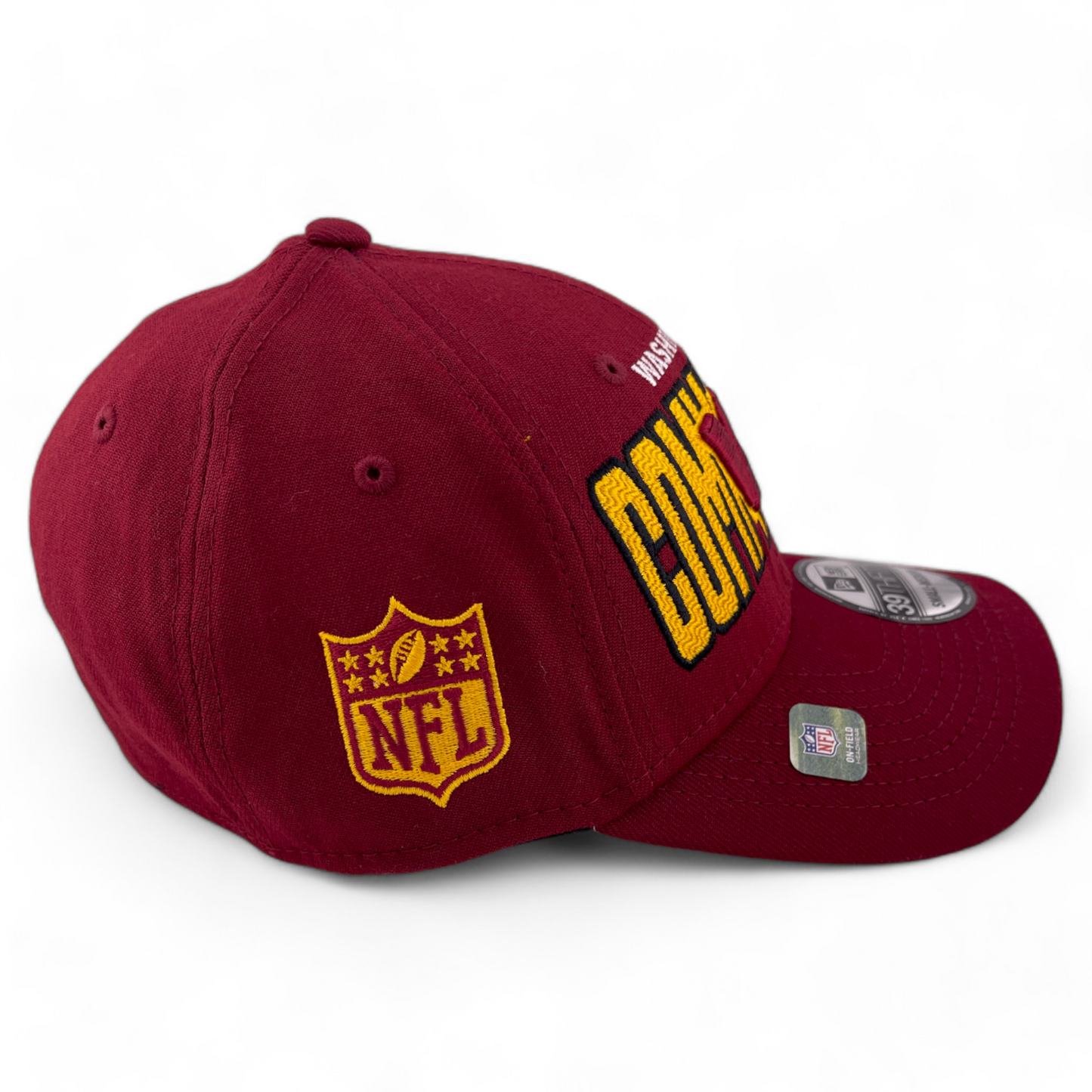 New Era Washington Commanders NFL 2023 Draft Maroon 39Thirty Hat Cap