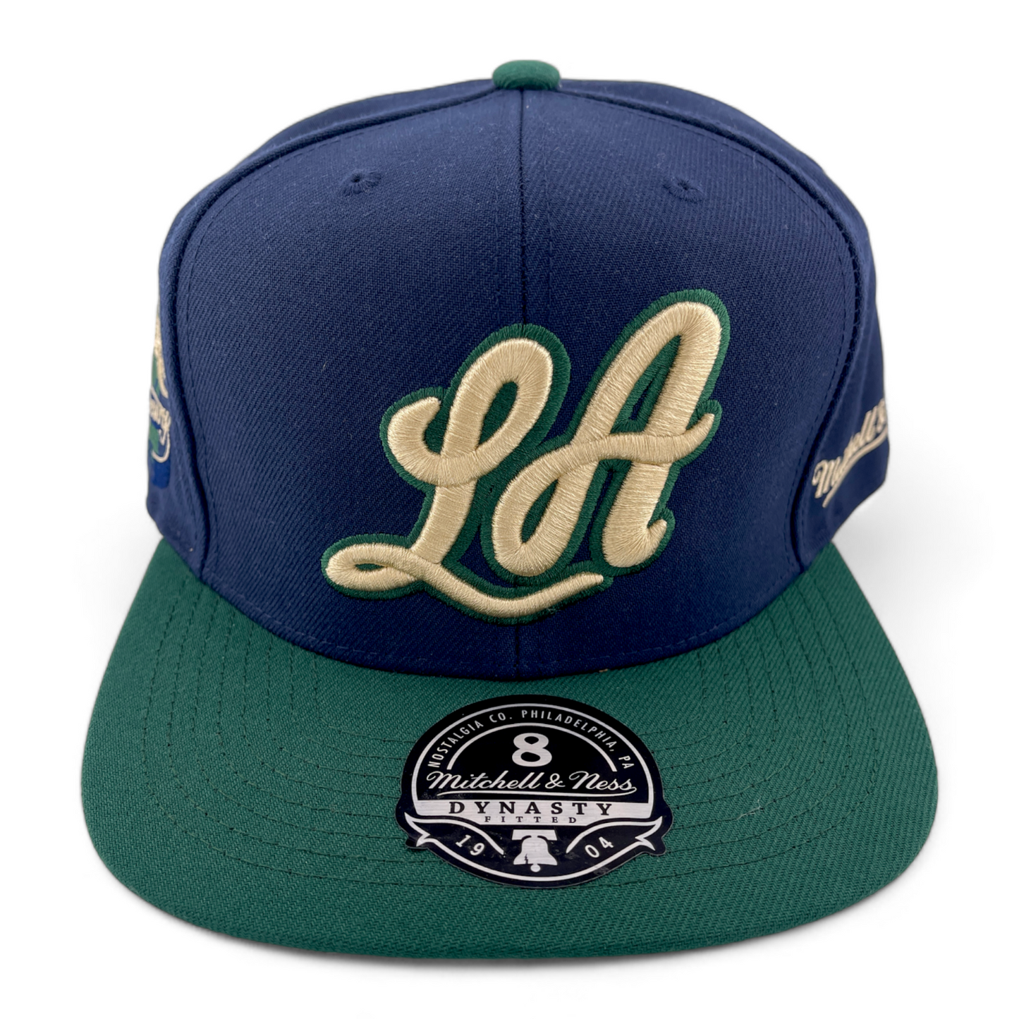 Mitchell & Ness Los Angeles Lakers NBA HWC Grassland Pack Tan UV Fitted Hat Cap