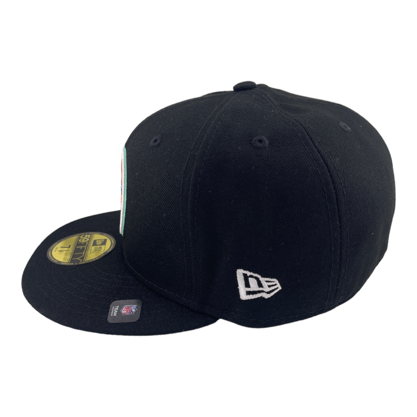 New Era Denver Broncos Throwback Logo Super Bowl XXII Patch 59FIFTY Fitted Hat Cap