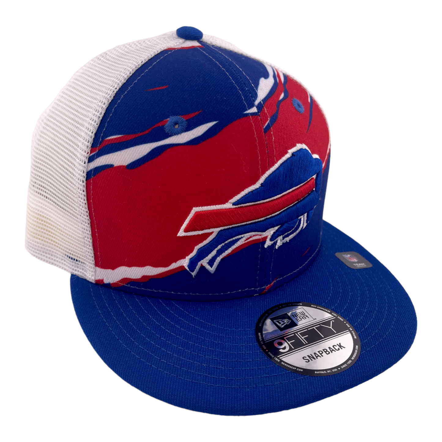 New Era Buffalo Bills NFL Tear Trucker 9FIFTY Mesh Back Snapback Hat Cap