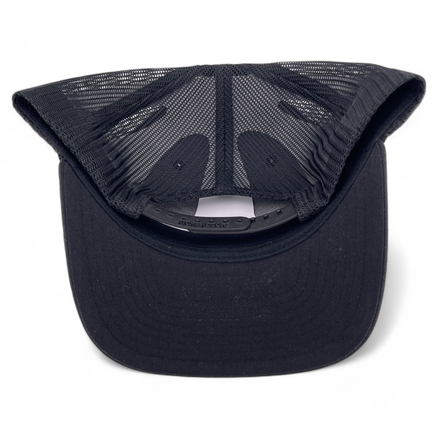 Richardson Blank All Black Original 112 Mesh Back Trucker Adjustable Hat Cap