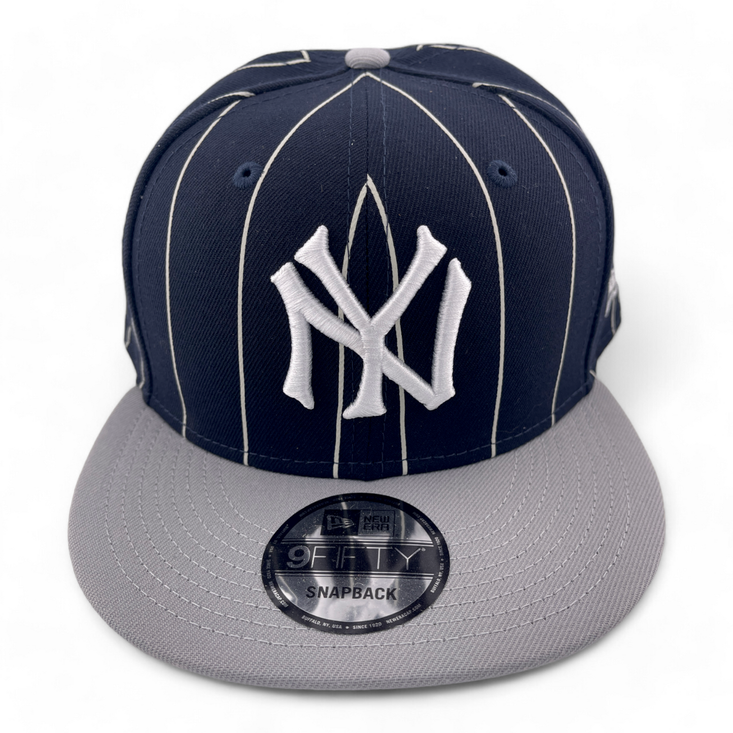 New Era New York Yankees MLB Pinstripe Birdcage 9FIFTY Snapback Adjustable Hat