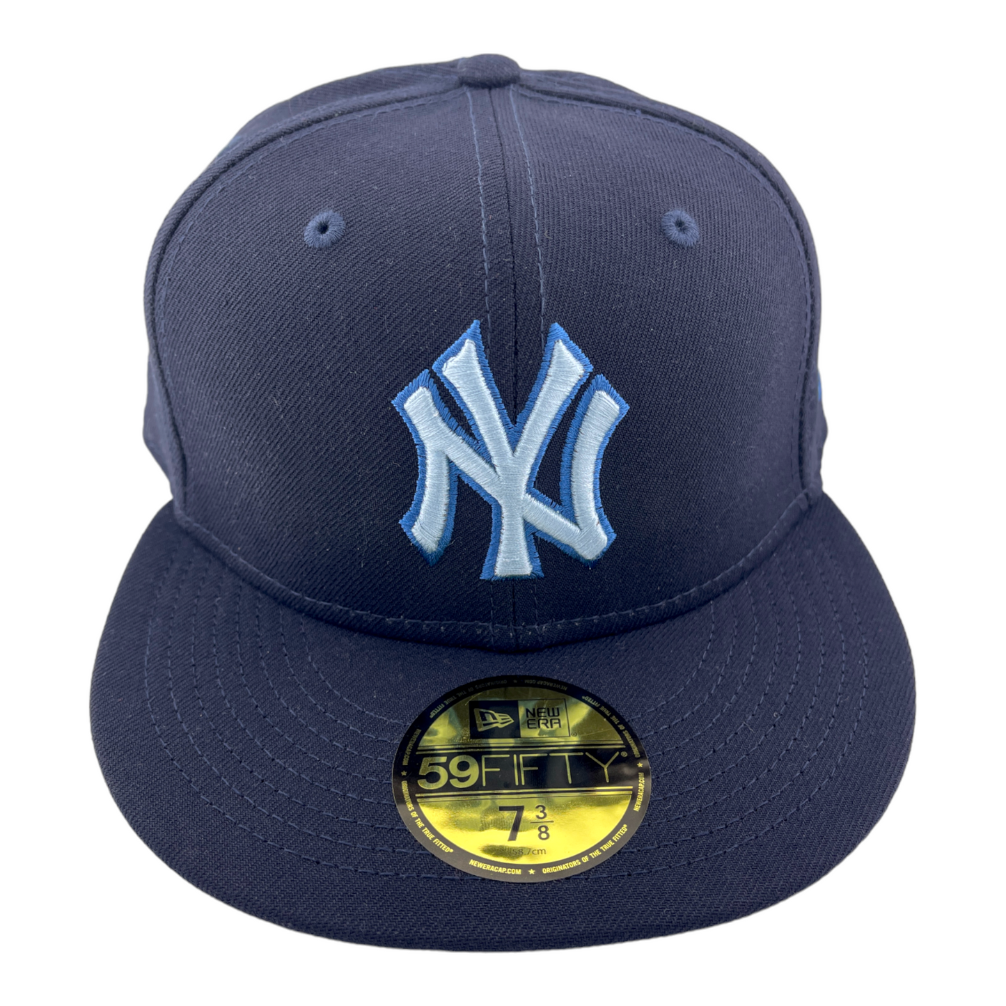 New Era New York Yankees MonoCamo Pack Sweatband Navy Blue UV 59FIFTY Fitted Hat Cap