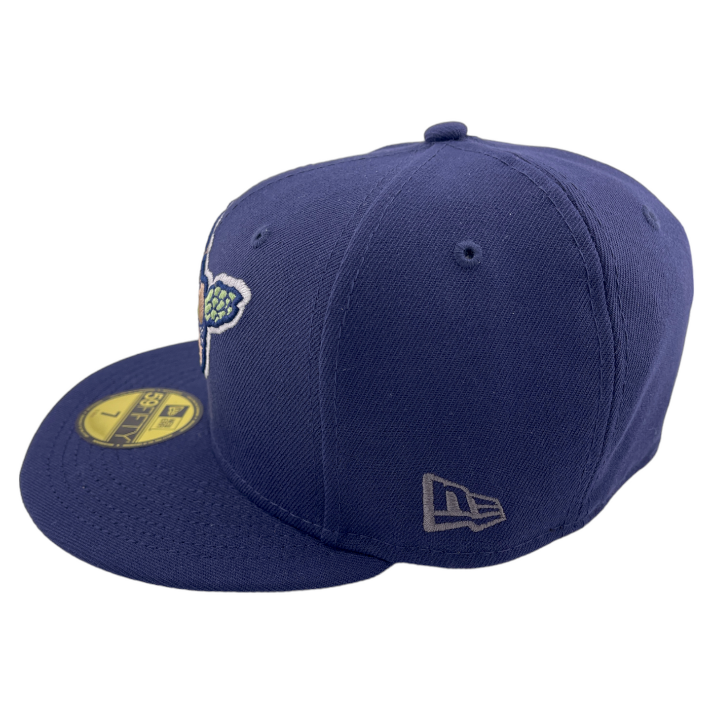 New Era Stockton Ports MiLB 5 O'clock Dock Asparagus 59Fifty Fitted Hat Cap