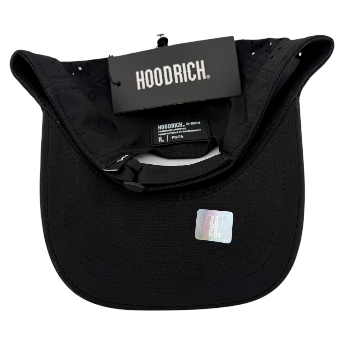 Hoodrich OG Core Cap Internal Zipper Pocket Sport Mesh Adjustable Strapback Hat