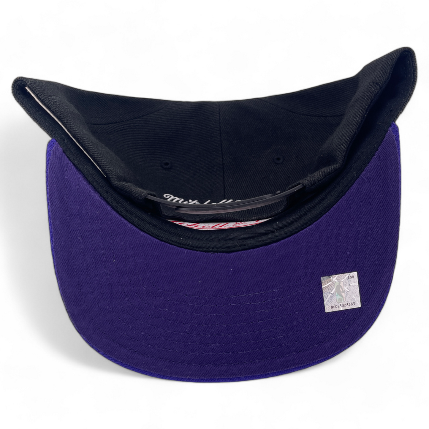 Mitchell & Ness Los Angeles Lakers NBA Core Basic Script Logo Snapback Hat Cap