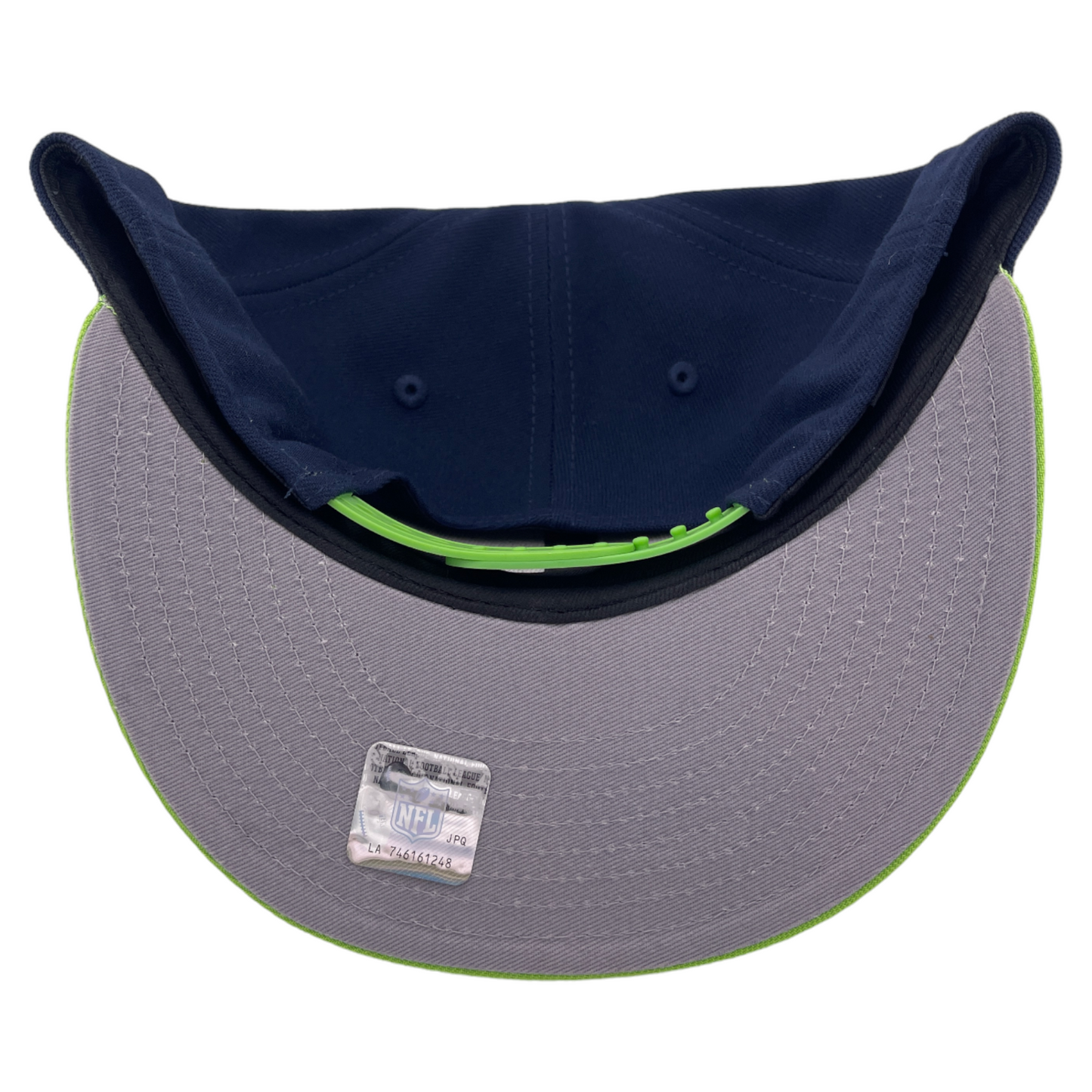 New Era Seattle Seahawks NFL Team Color Basic Navy/Green 9Fifty Snapback Hat Cap