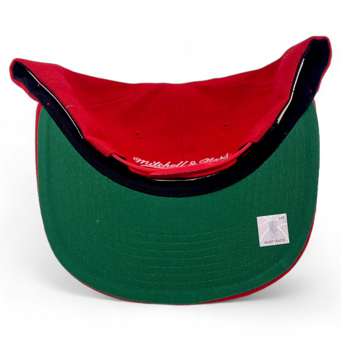 Mitchell & Ness Houston Rockets NBA HWC Core Basic Classic Logo Snapback Hat Cap