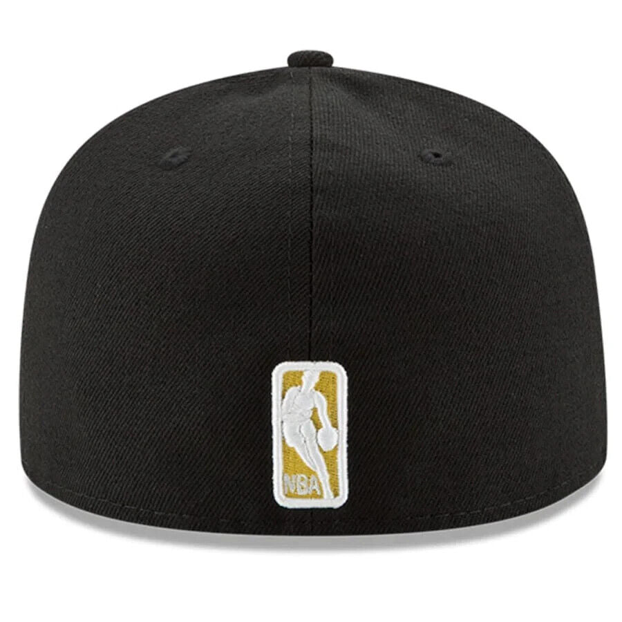 New Era Golden State Warriors NBA Black Grey UV 59FIFTY Fitted Hat Cap