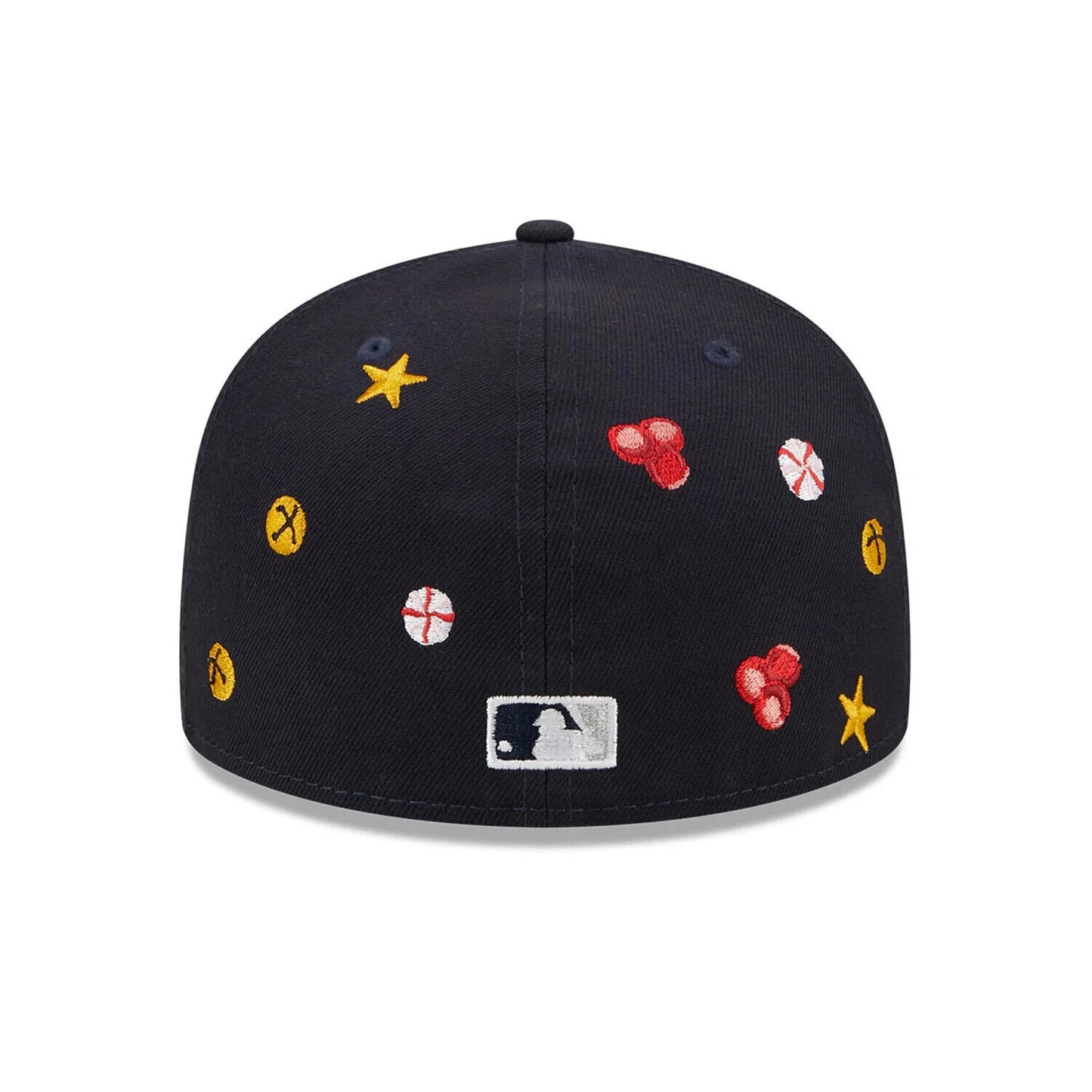 New Era New York Yankees Holly Christmas Holiday Navy 59FIFTY Fitted Hat Cap