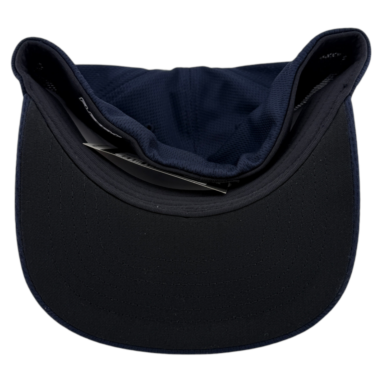 Fox Racing Fox Head Tech Logo Navy Blue Sport Neo Mesh Stretch Flex Fit Hat Cap
