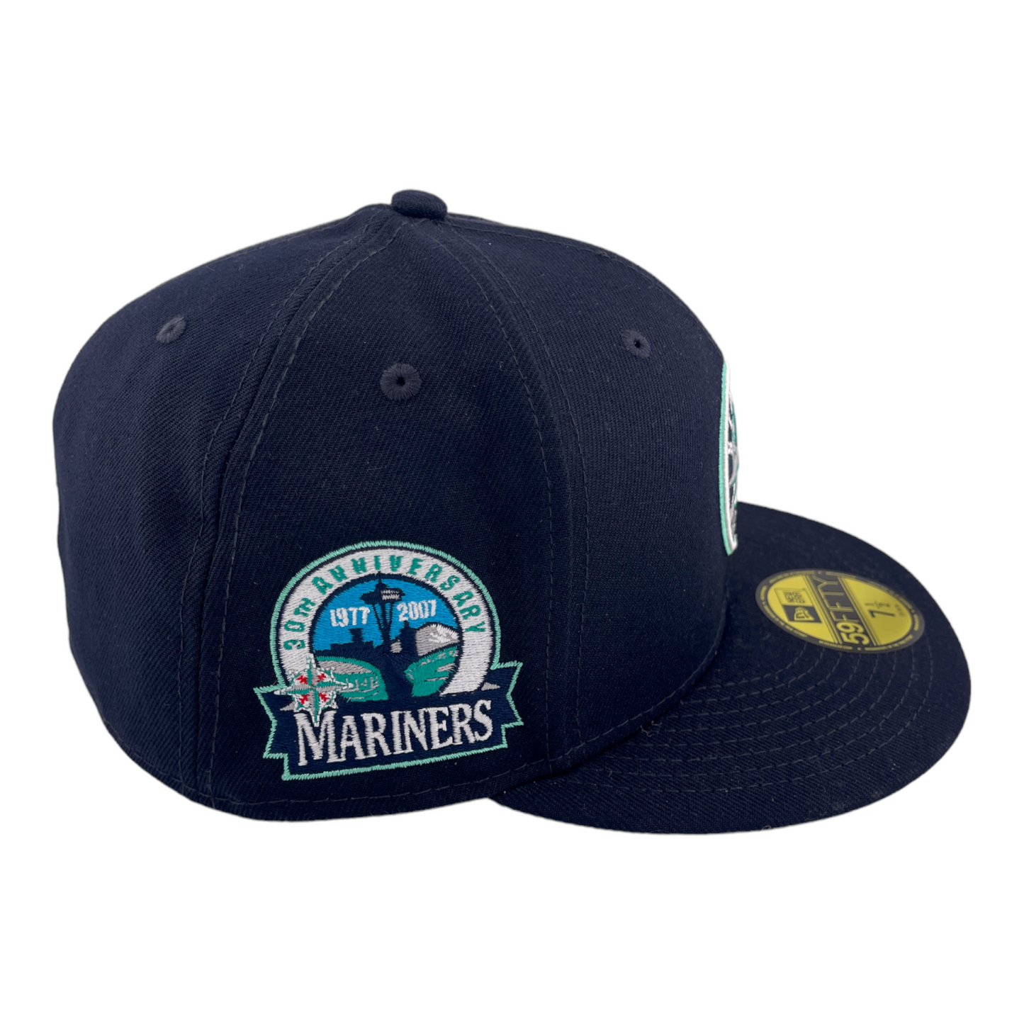 New Era Seattle Mariners 30th Anniversary Patch Mint Pack UV 59FIFTY Hat Cap