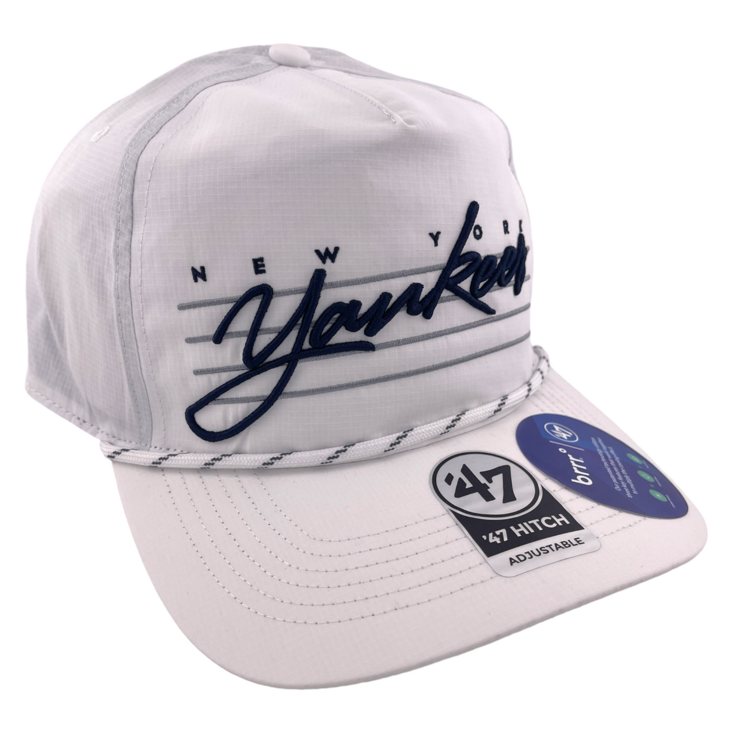 '47 Brand New York Yankees MLB Downburst brrr Hitch A-Frame Snapback Adjustable