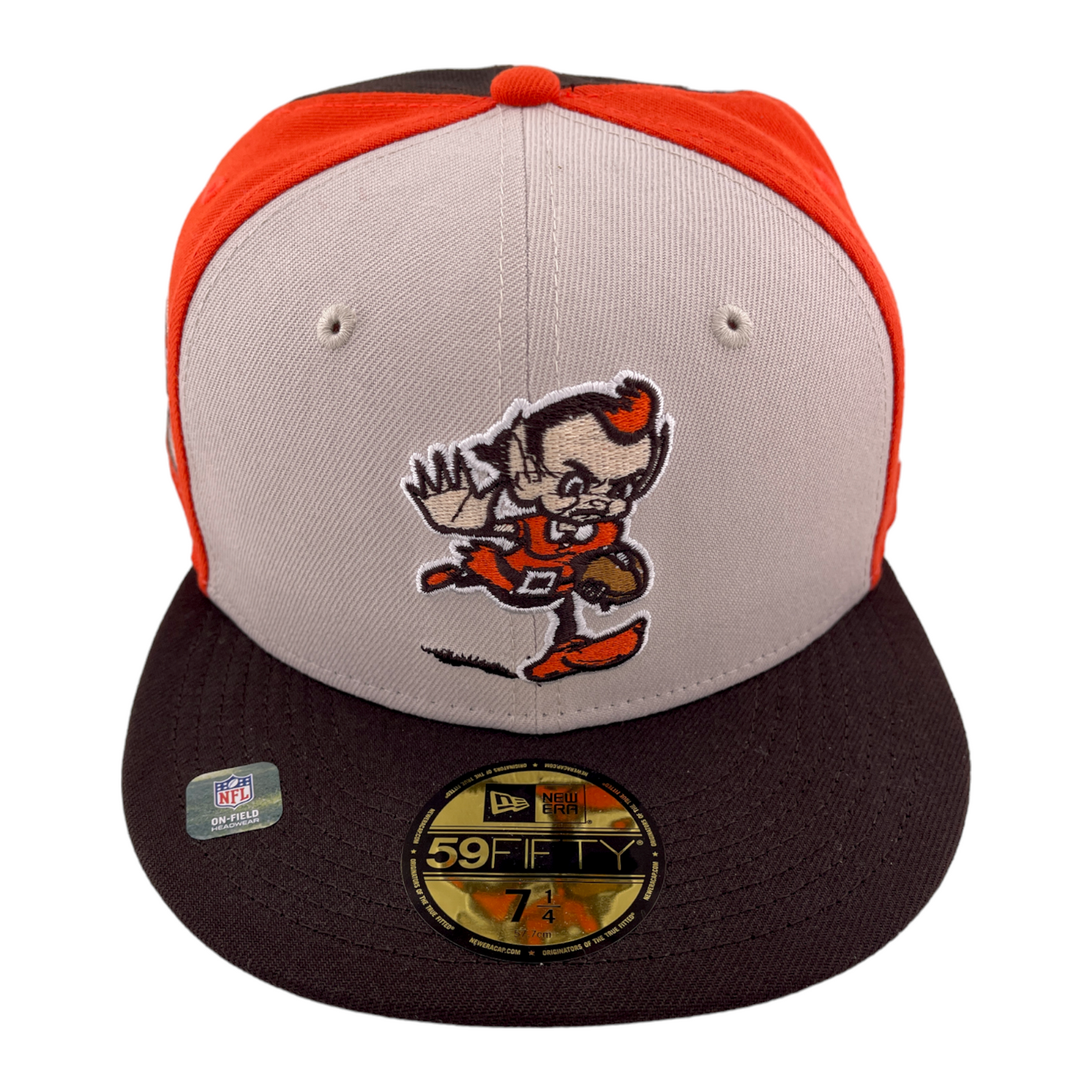 New Era Cleveland Browns NFL Sideline Historic Brownie Elf 59Fifty Fitted Hat Cap