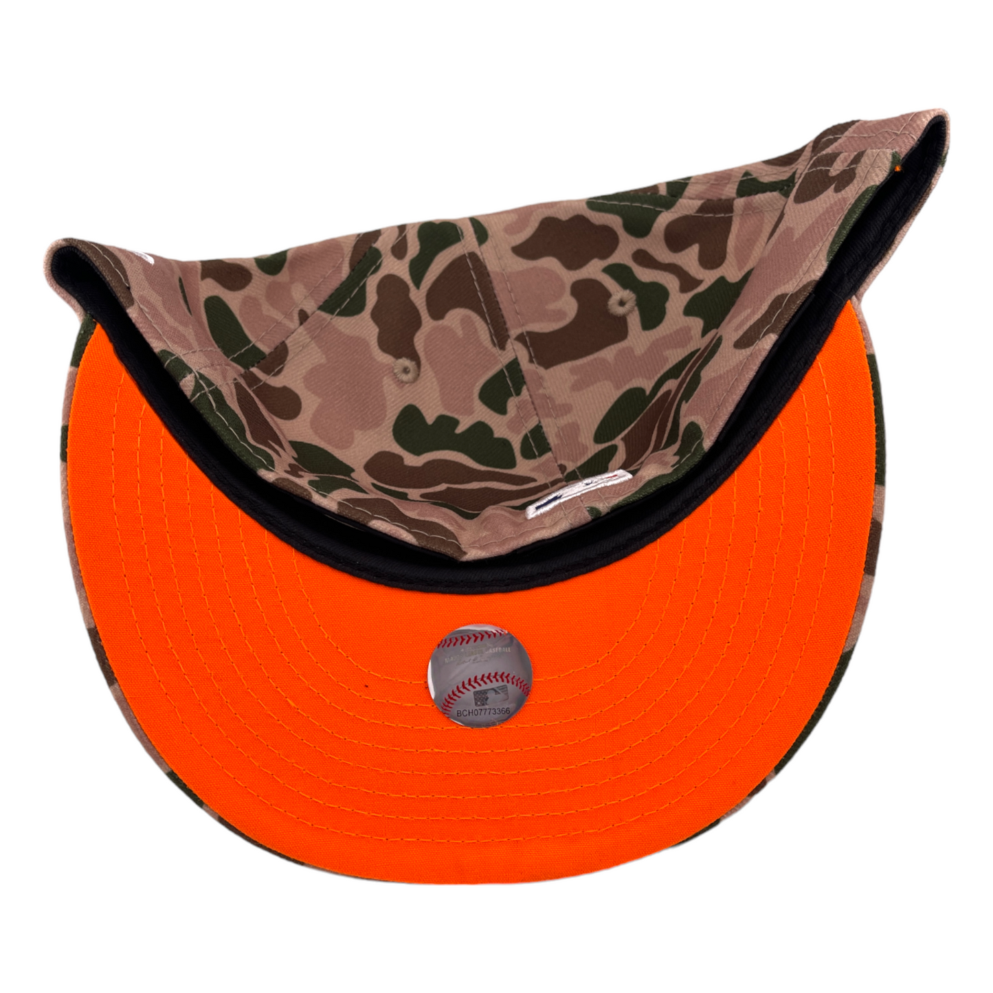 New Era Los Angeles Dodgers 1988 World Series Patch Duck Camo 59FIFTY Fitted Hat Cap