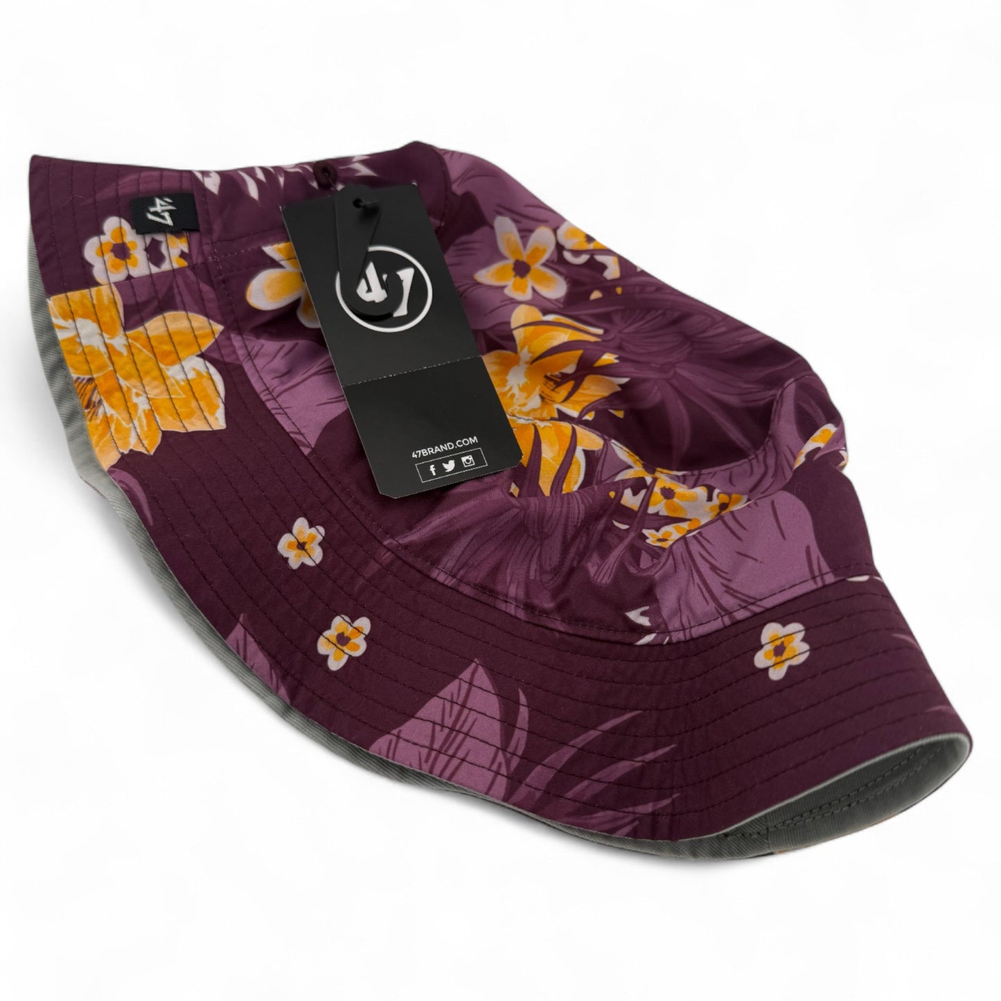 47' Brand Arizona State University Sun Devils Ibiza Floral Boonie Bucket Hat Cap
