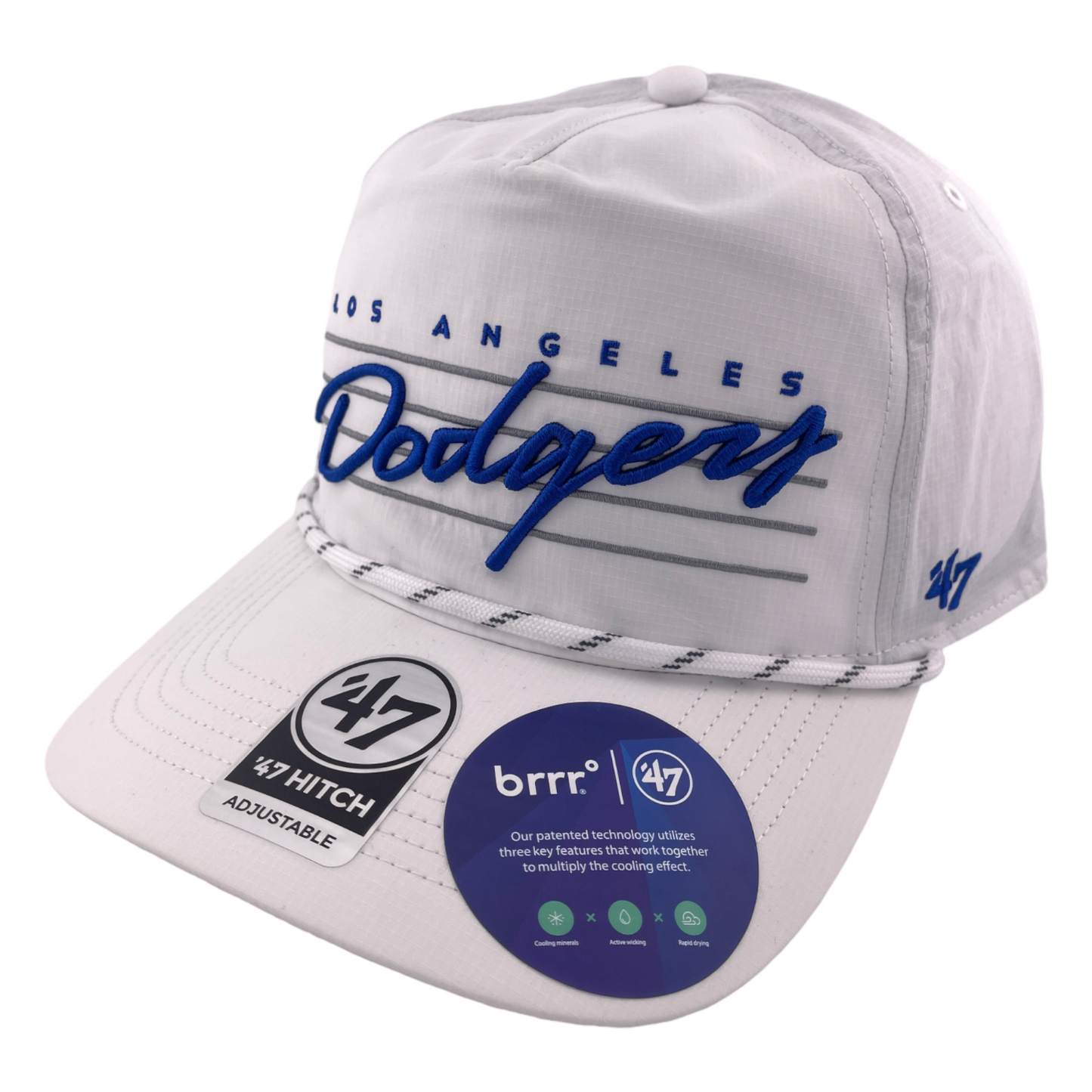 '47 Brand Los Angeles Dodgers MLB Downburst Hitch A-Frame Snapback Adjustable