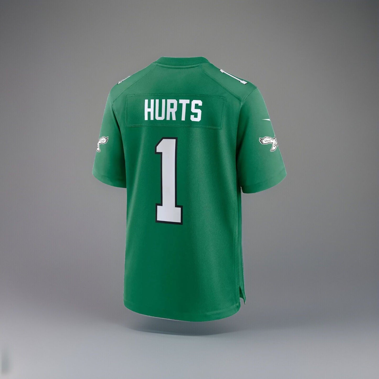Nike Jalen Hurts Philadelphia Eagles Throwback Logo On Field Jersey Men’s 3XL