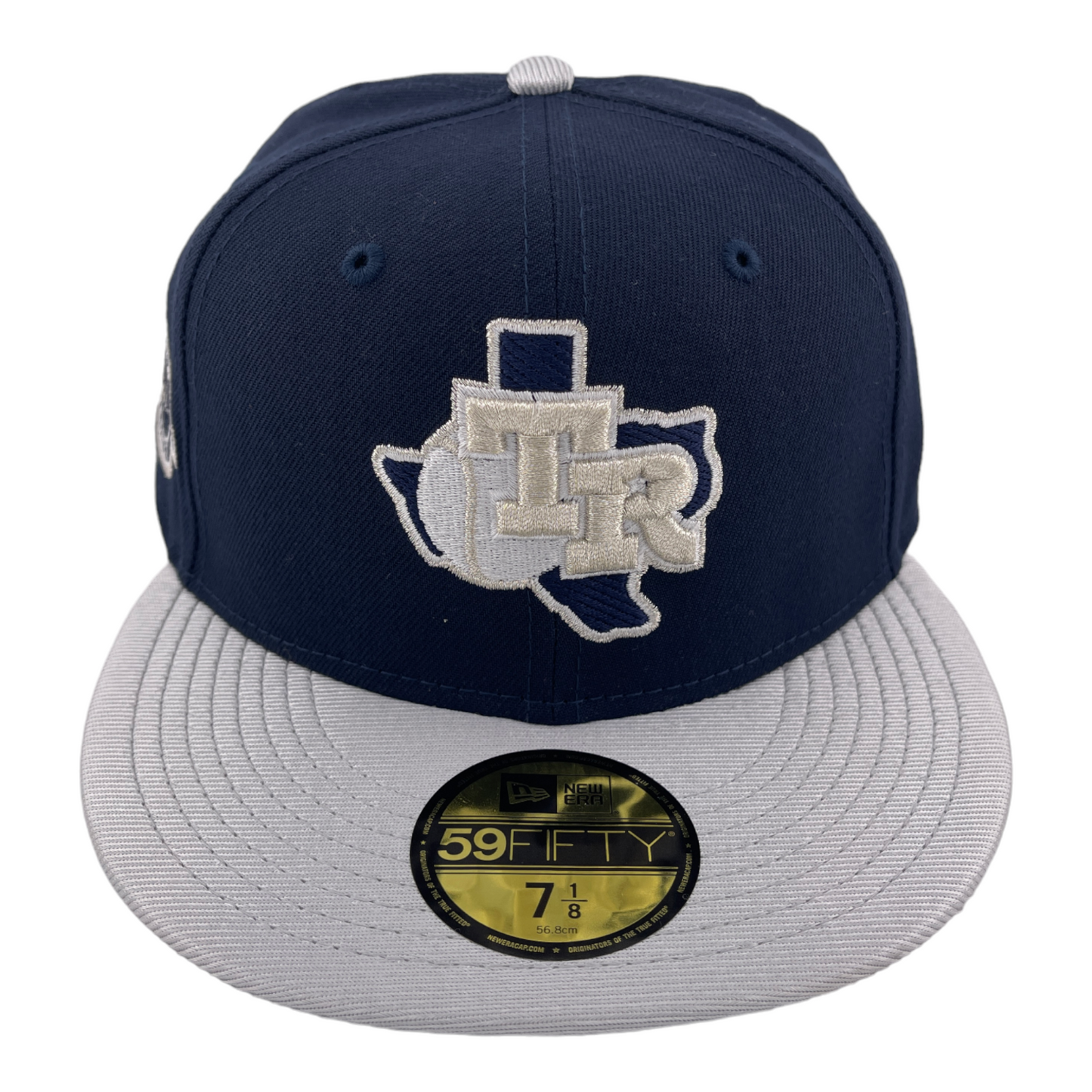 New Era Texas Rangers Arlington Stadium Boyz Crossover Blue/Silver 59FIFTY Hat Cap