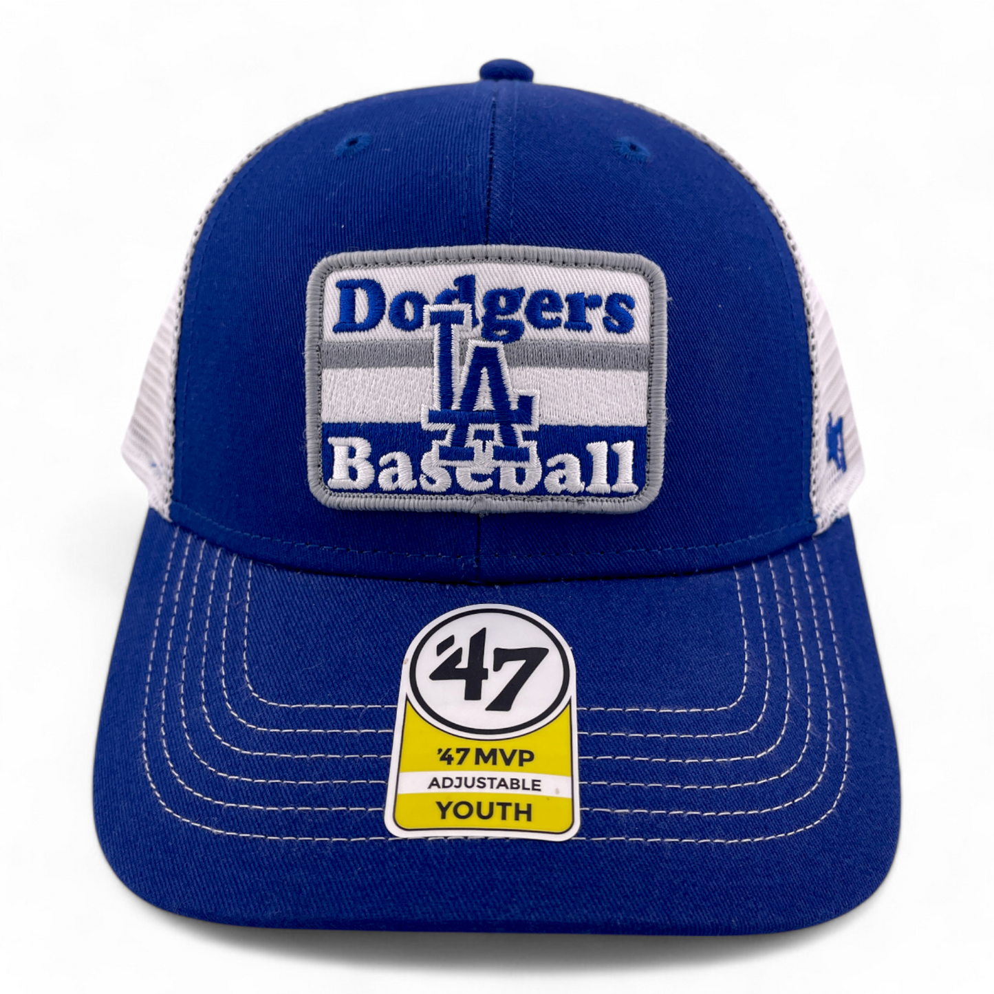 '47 Brand Los Angeles Dodgers MLB Youth MVP Mesh Back Snapback Adjustable Hat