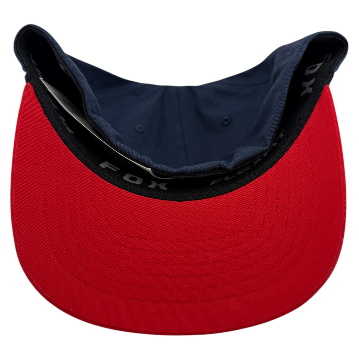 Fox Racing Race Spec Patch Logo Navy Blue A-Frame Stretch Flex Fit Adult Hat Cap