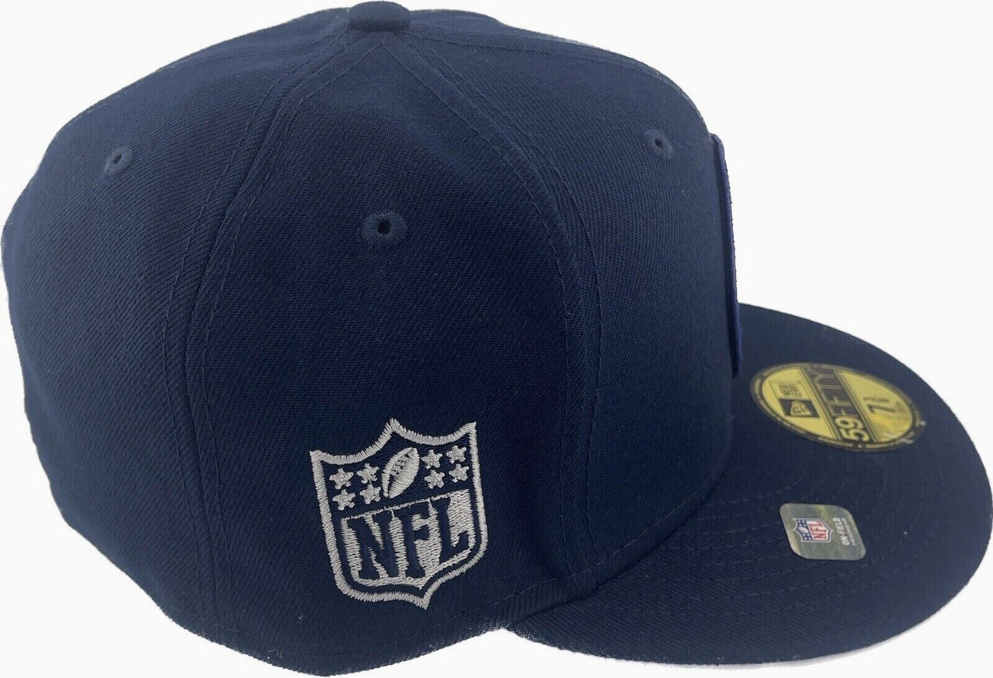 New Era Dallas Cowboys 2022 Sideline NFL Historic Logo Navy 59FIFTY Fitted Hat Cap