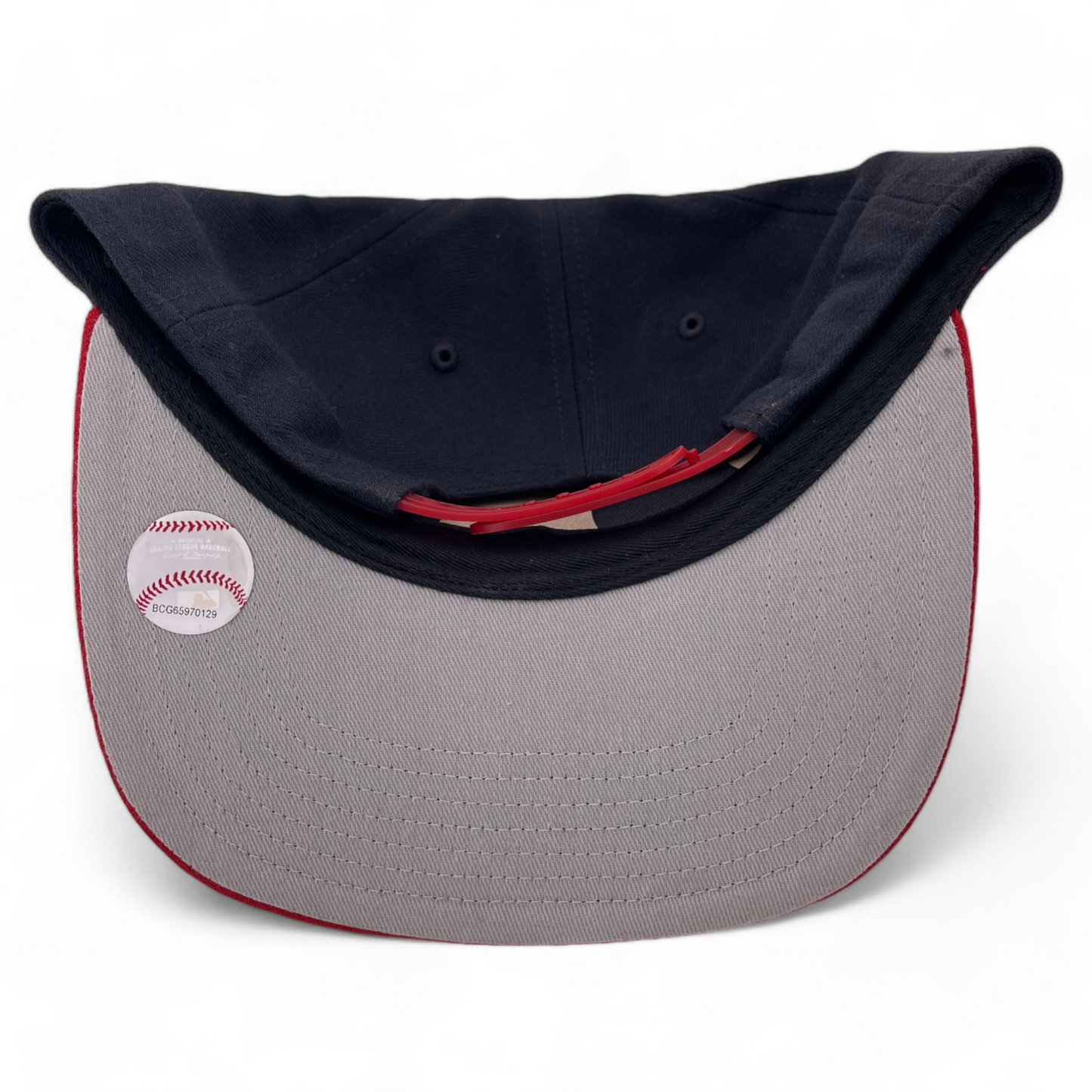 '47 Brand Cleveland Guardians Sure Shot Captain Snapback Hat Cap Youth