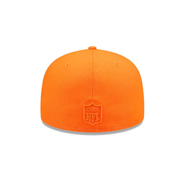 New Era Denver Broncos 2-Tone Cream/Orange XXXII Side Patch 59FIFTY Fitted Hat Cap
