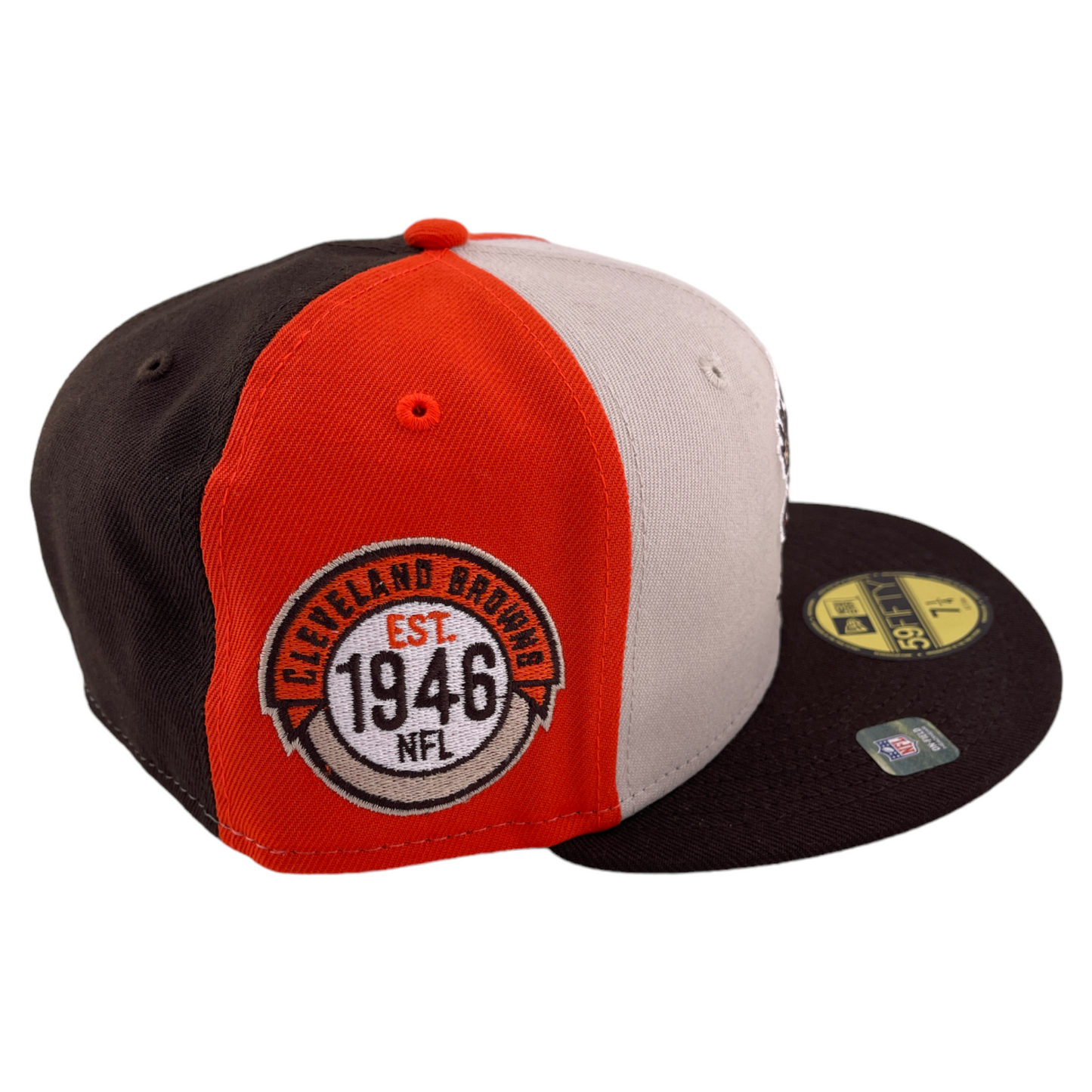 New Era Cleveland Browns NFL Sideline Historic Brownie Elf 59Fifty Fitted Hat Cap