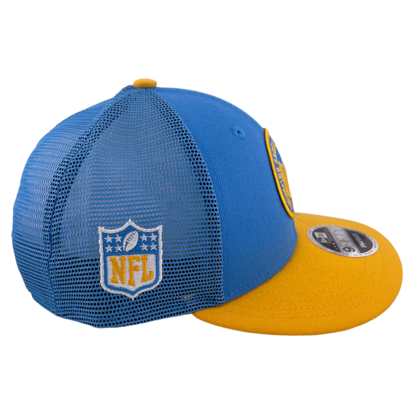 New Era Los Angeles Chargers 2023 Sideline 9FIFTY Low Profile Mesh Snapback Hat