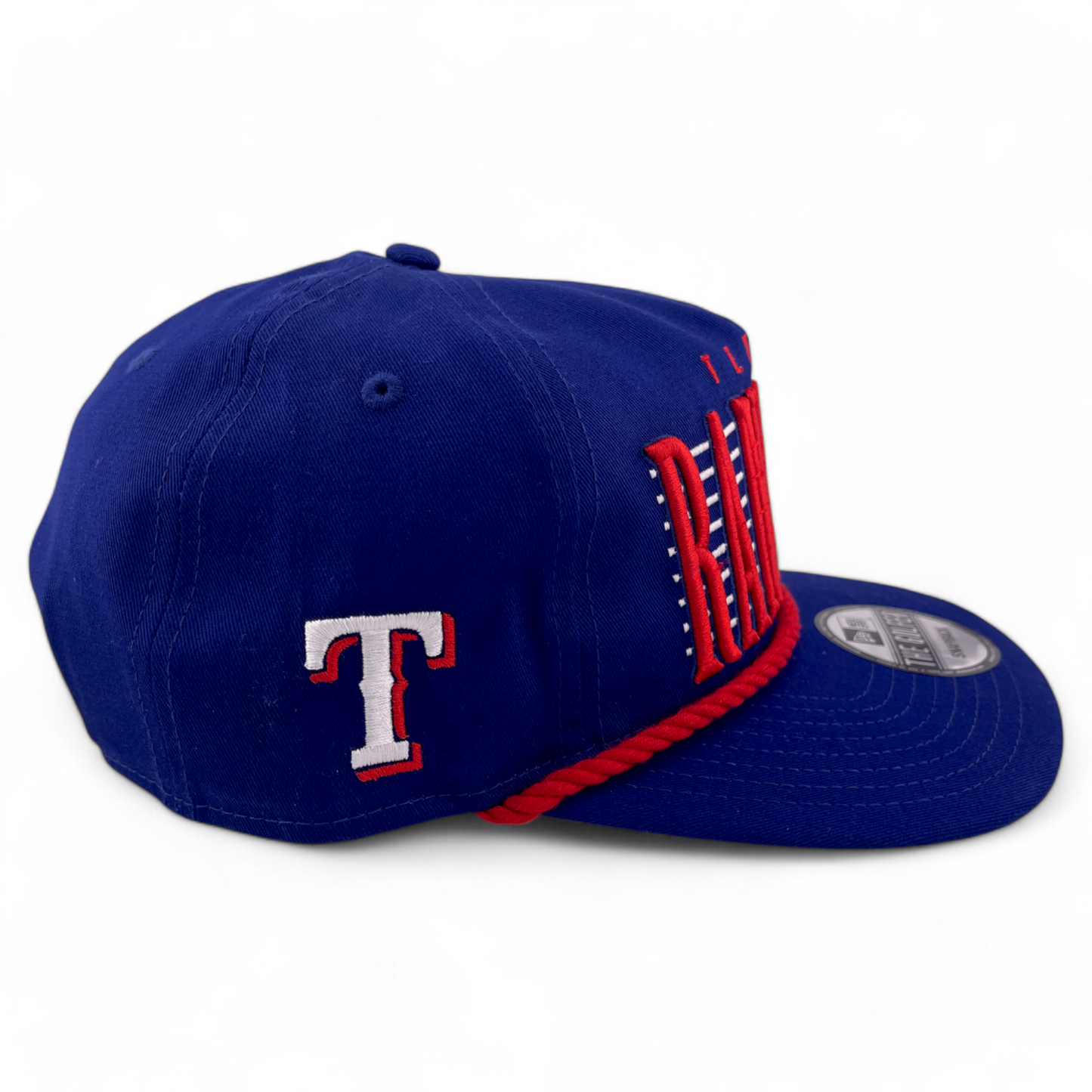 New Era Texas Rangers MLB The Golfer Line Rope A-Frame Snapback Adjustable Hat