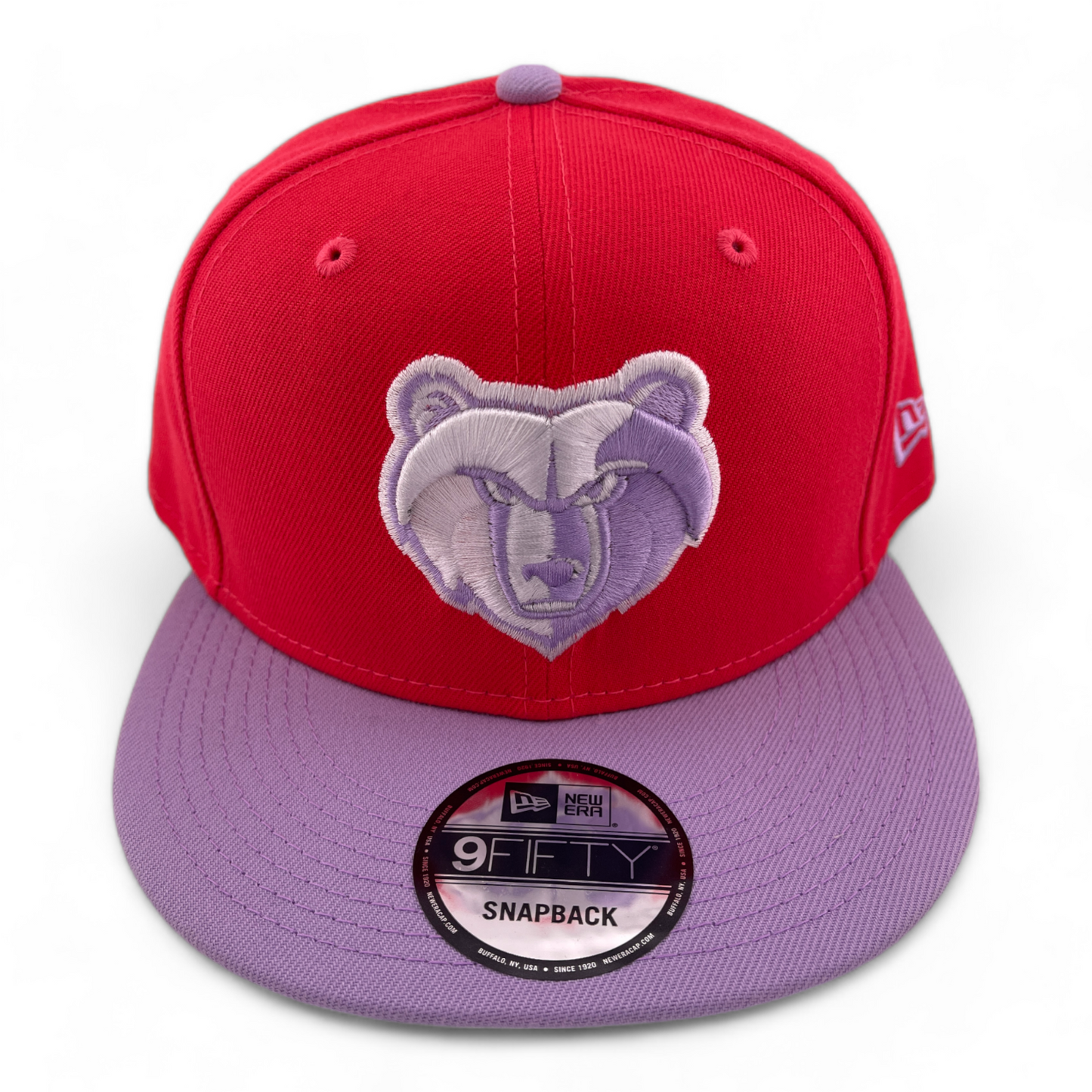 New Era Memphis Grizzlies NBA Pink/Purple Color Pack 9Fifty Snapback Hat Cap