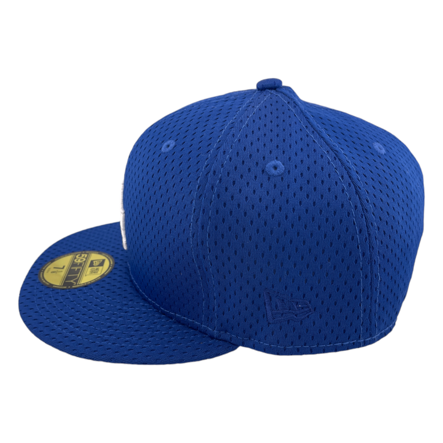 New Era Los Angeles Dodgers LA 90s Throwback Mesh Patch Blue 59FIFTY Fitted Hat Cap