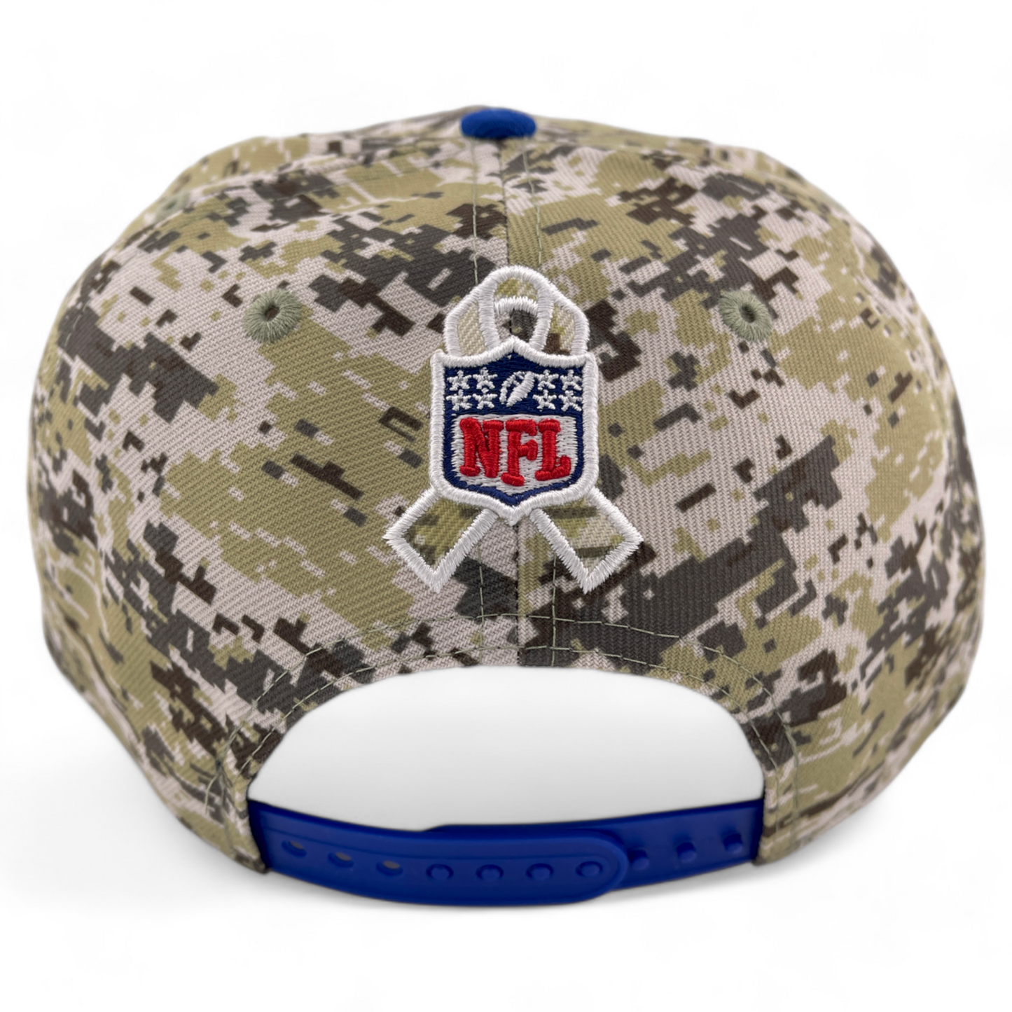 New Era Buffalo Bills NFL 2023 Salute to Service Camo 9Fifty Snapback Hat Cap