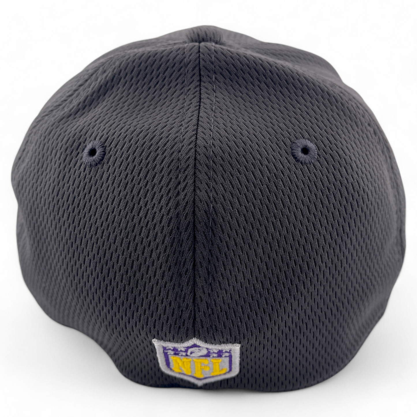 New Era Minnesota Vikings NFL 2024 Draft Graphite Grey 39Thirty Flex Fit Hat