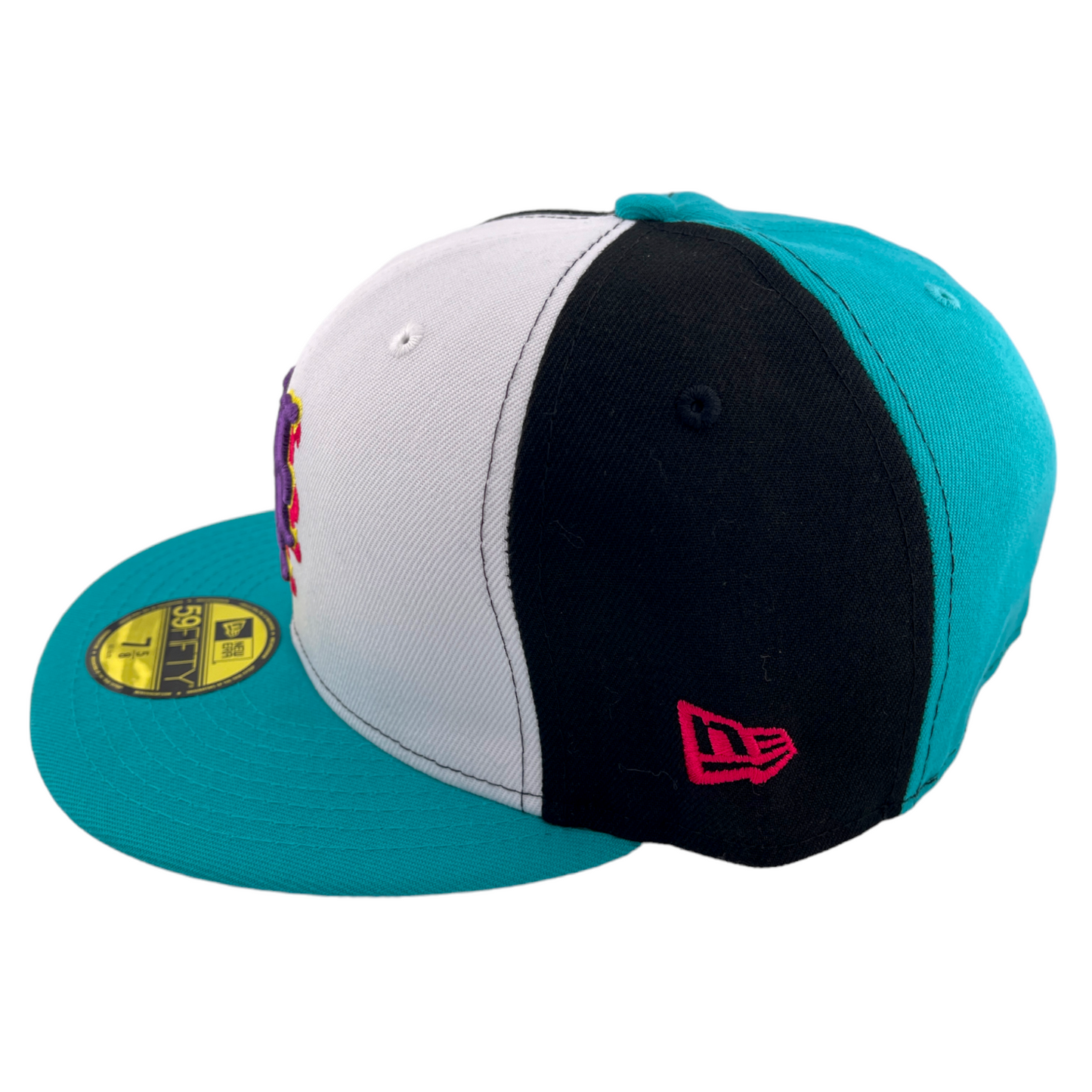 New Era New York Mets MLB 2000 World Series Patch Retro Pinwheel Pack 59FIFTY Hat Cap