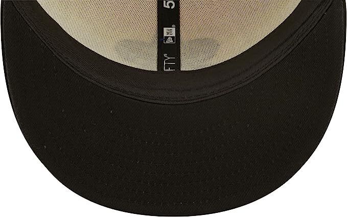 New Era New Orleans Saints 2022 Sideline NFL Cream 59FIFTY Fitted Hat Cap
