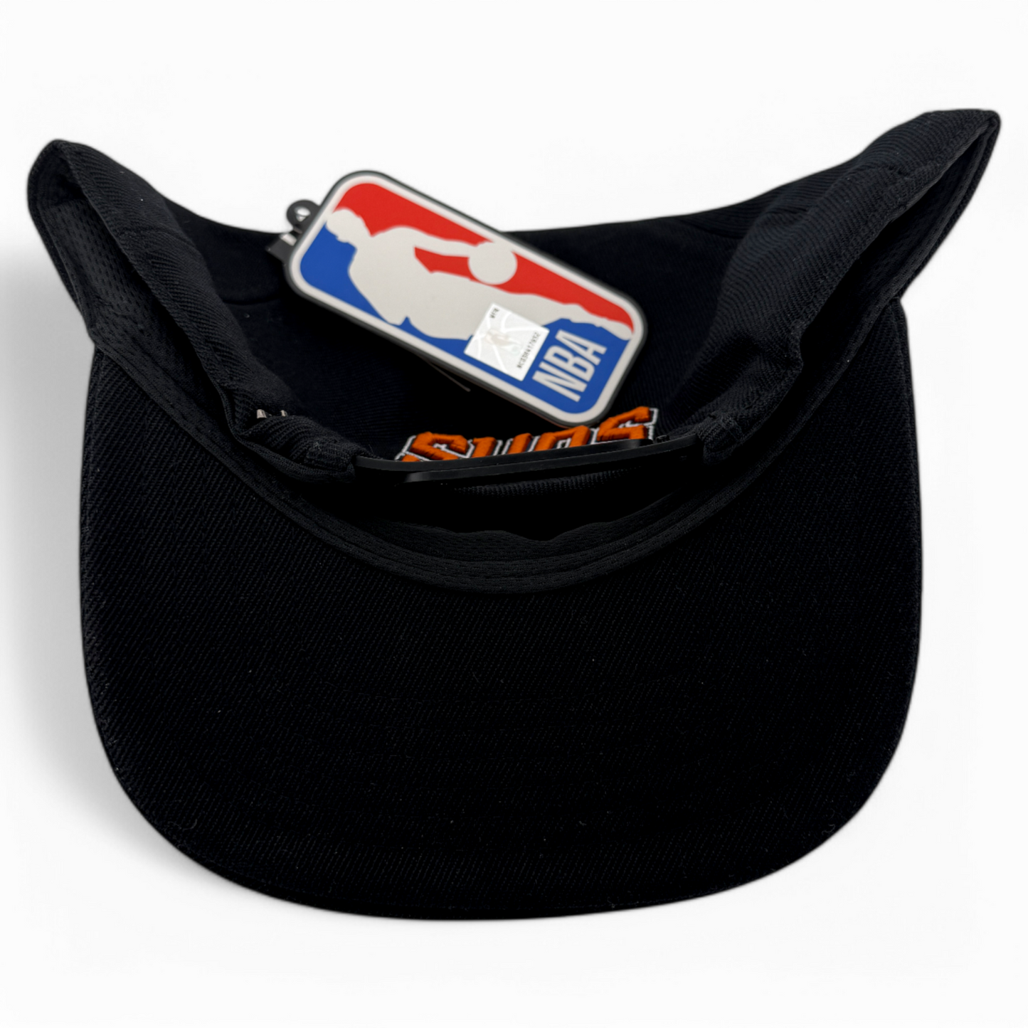 Pro Standard Phoenix Suns S Shag Logo Black/Orange Snapback Adjustable Hat Cap