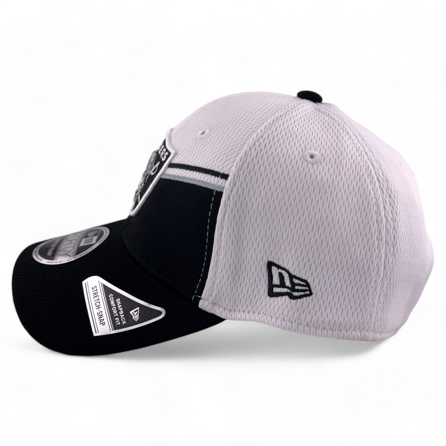 New Era Las Vegas Raiders NFL 2023 Sideline 9Forty Stretch-Snap Snapback Hat Cap