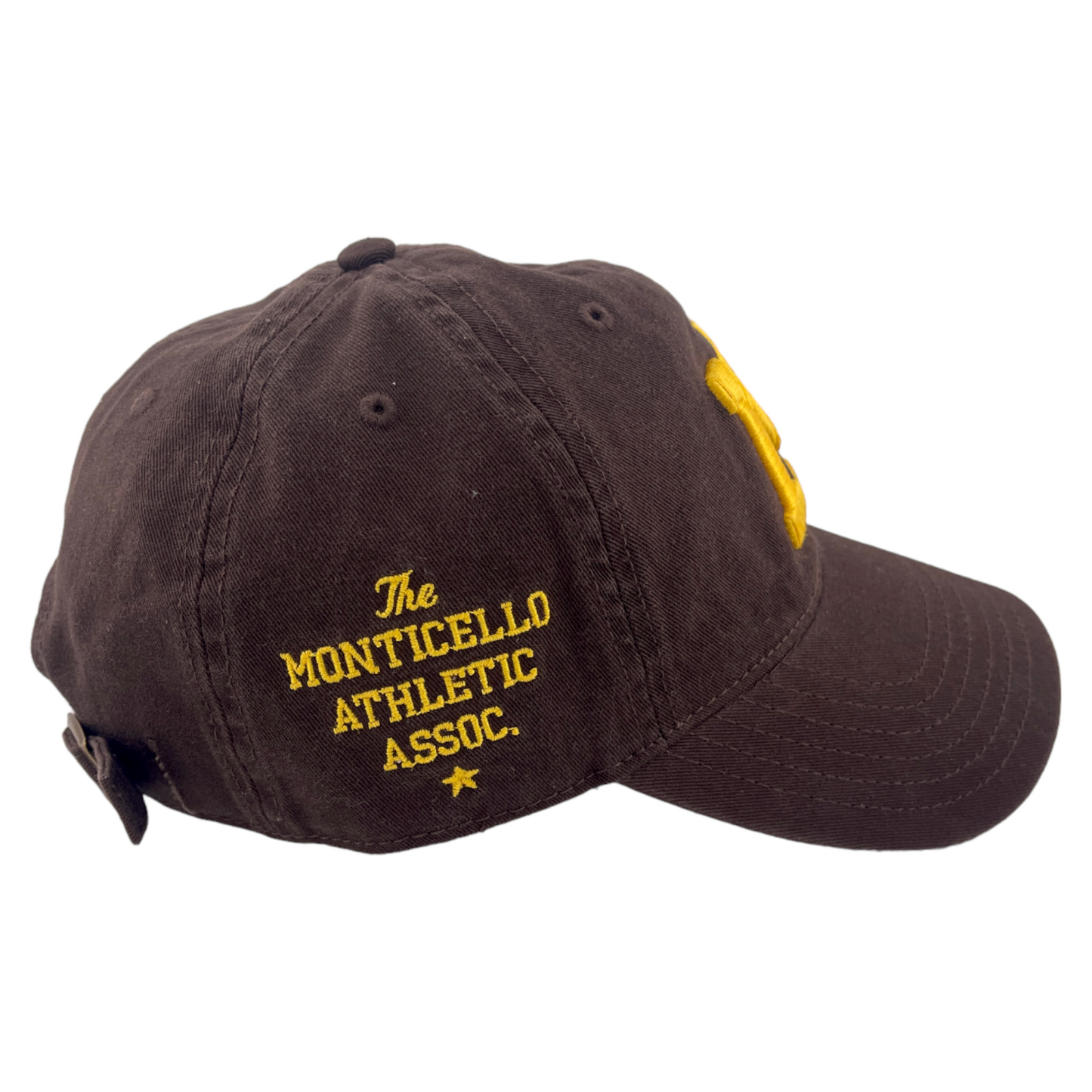 Physical Culture Monticello Athletic Assoc. Black Fives Adjustable Dad Hat Cap