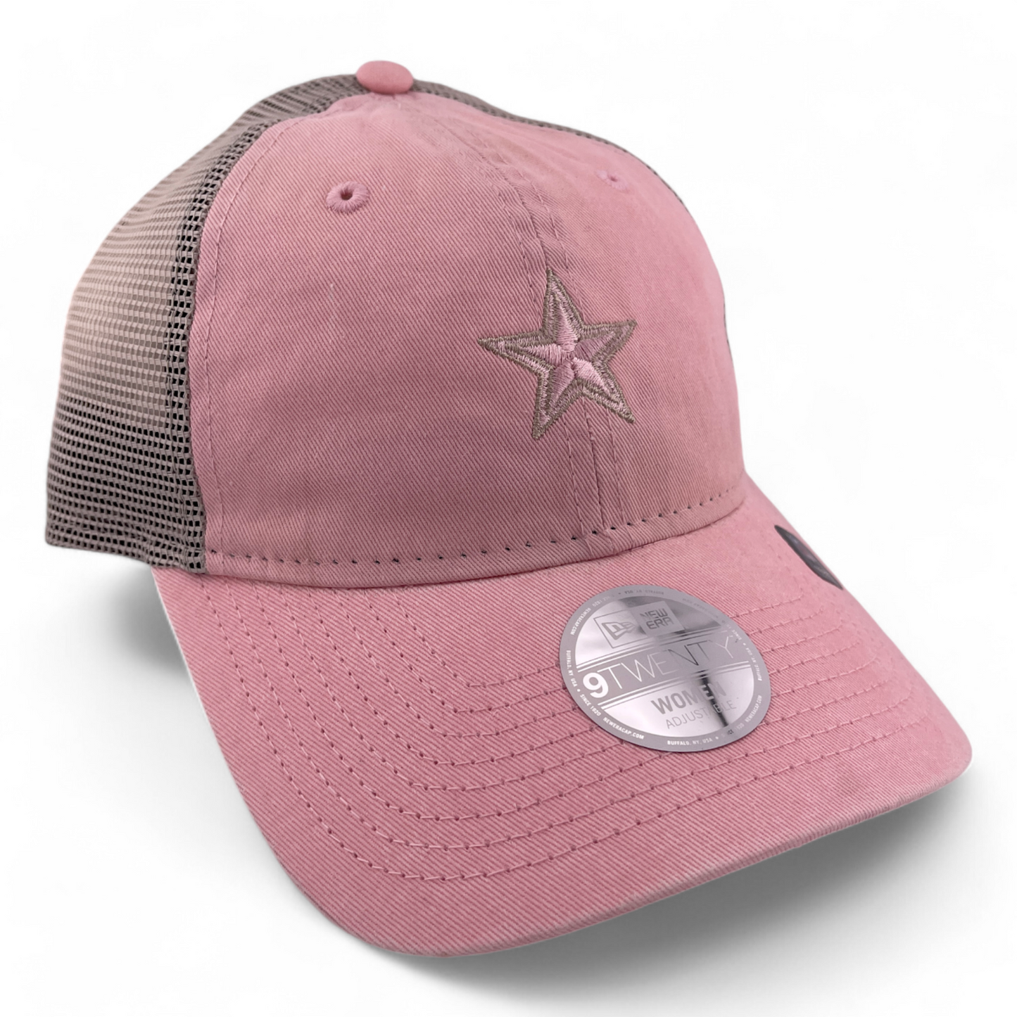'47 Brand Dallas Cowboys NFL Pink Mesh Back Women's Clean Up Adjustable Dad Hat