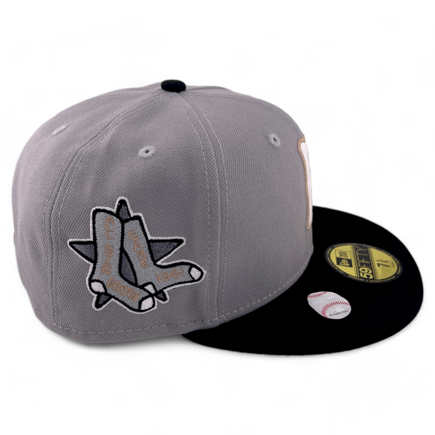 New Era Boston Red Sox MLB 1998 World Series Leather Logo 59FIFTY Fitted Hat