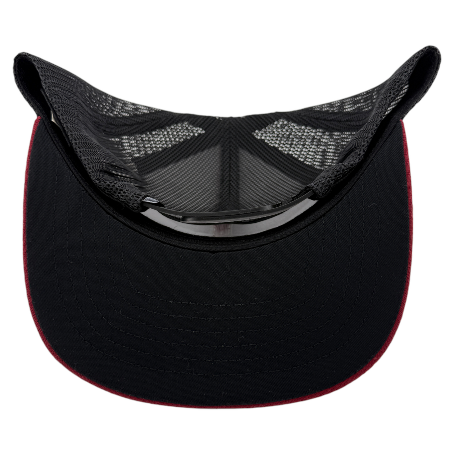 Fox Racing FHEADX Head A-Frame Maroon Mesh Trucker Adjustable Snapback Hat Cap