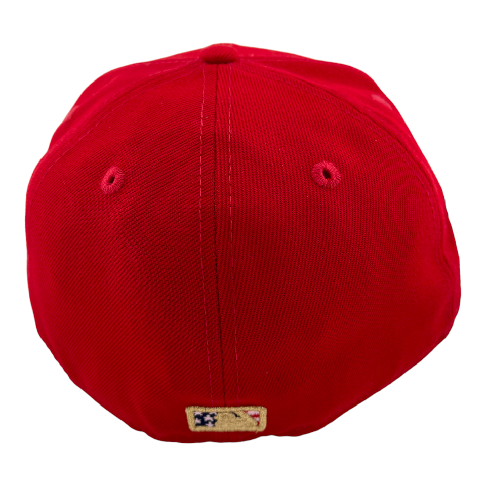 New Era Los Angeles Angels 4th of July Flag Logo USA Side Patch UV 59FIFTY Hat Cap