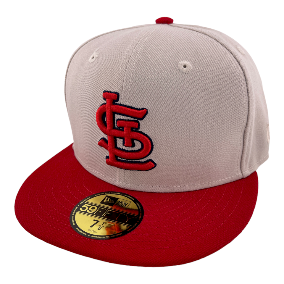 New Era St. Louis Cardinals MLB World Class Letterman Rear 59Fifty Fitted Hat Cap