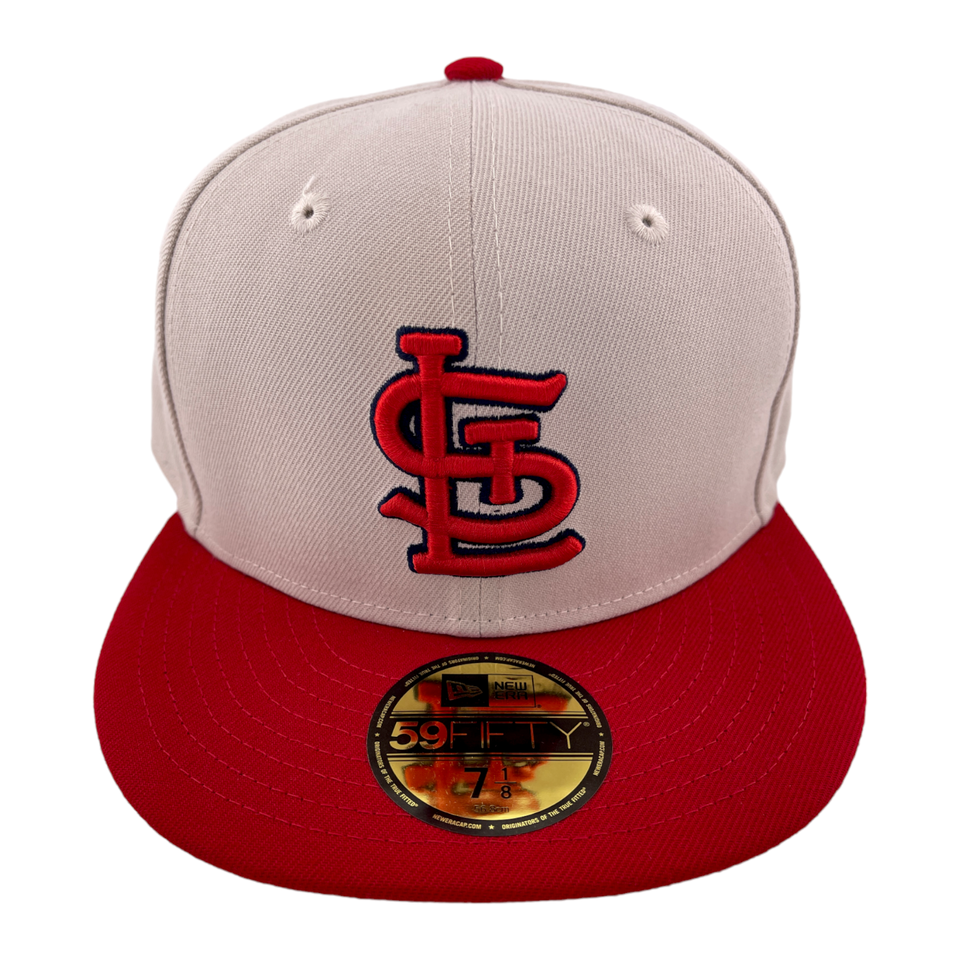 New Era St. Louis Cardinals MLB World Class Letterman Rear 59Fifty Fitted Hat Cap