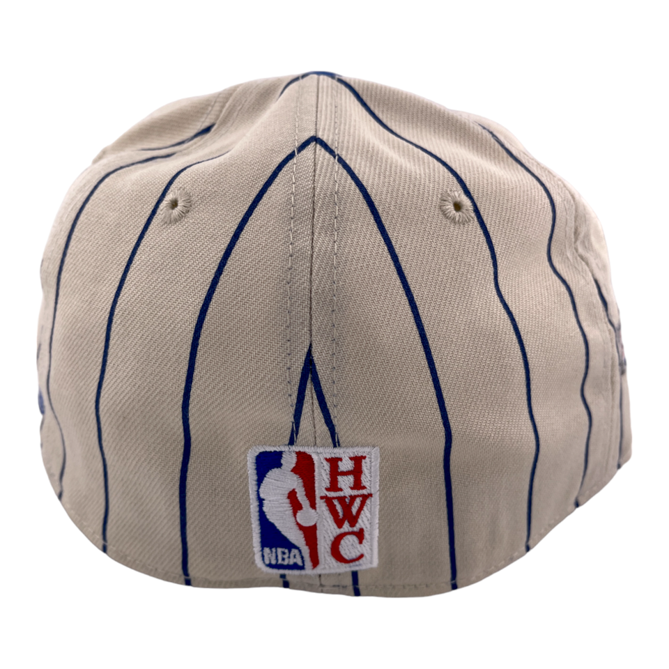 Mitchell & Ness Los Angeles Clippers 25 Seasons Pinstripe HWC Dynasty Fitted Hat