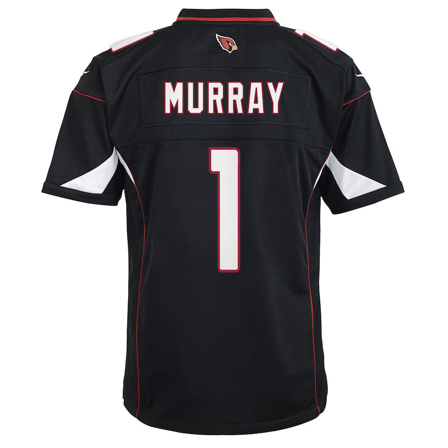 Nike Arizona Cardinals Kyler Murray #1 Player Alternate Jersey Black Youth