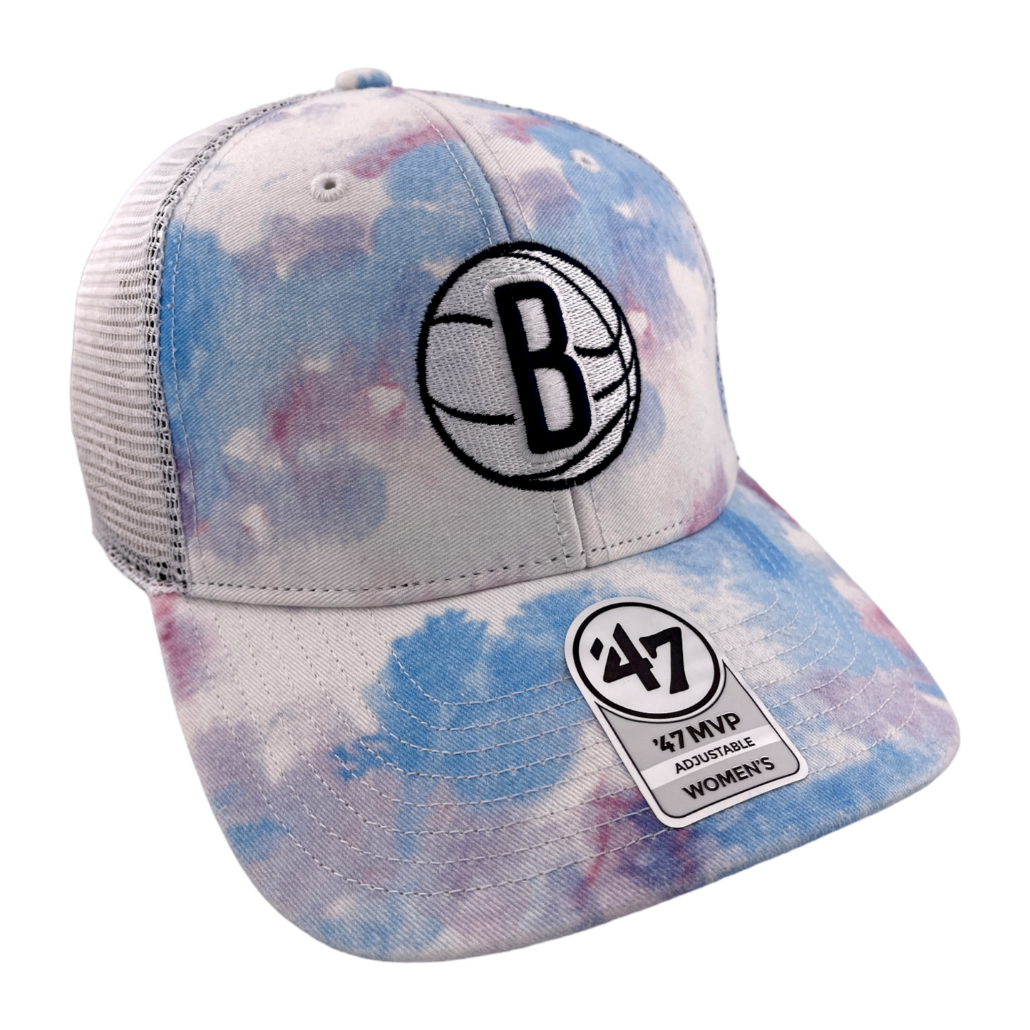 '47 Brand Brooklyn Nets Cloud MVP NBA Women's Casey Adjustable Snapback Hat Cap